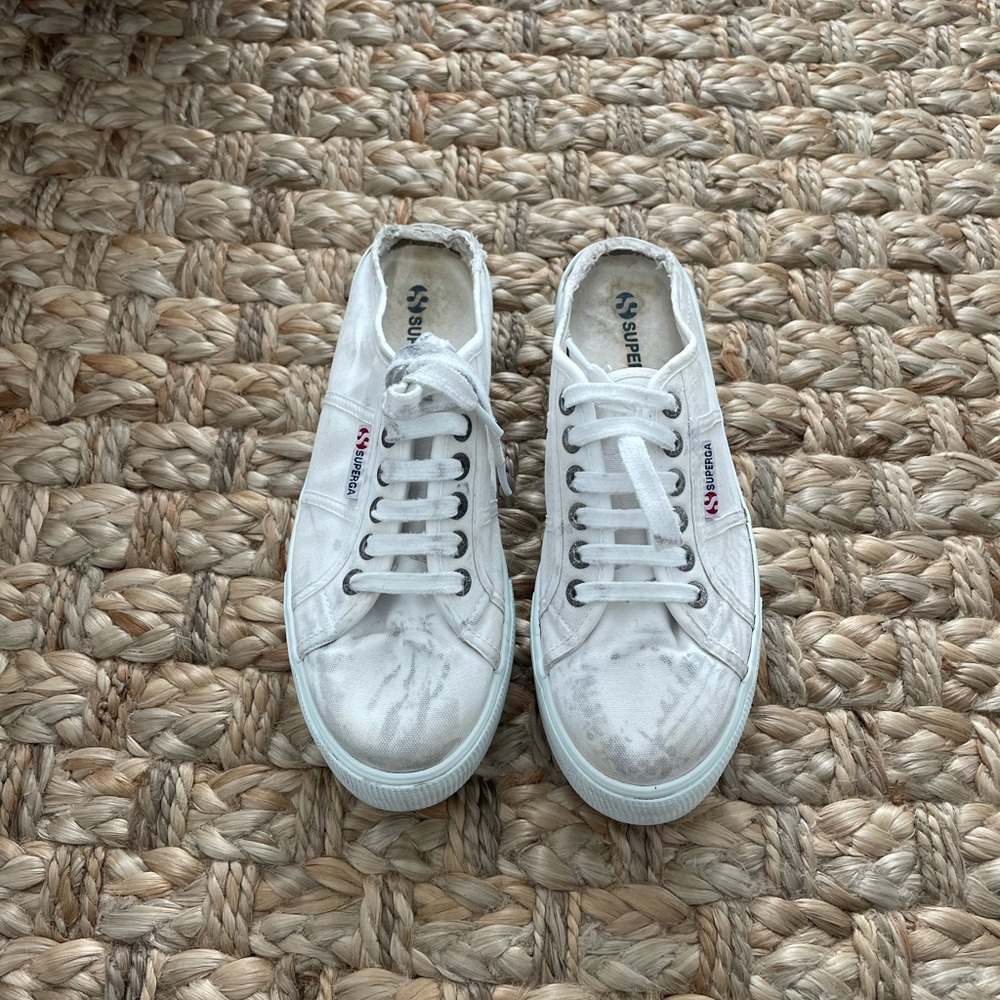 Superga Platform Mules